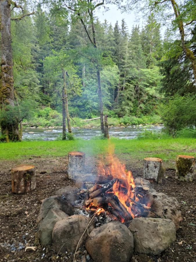 A Relaxing Getaway-A Backwoods Cabin Solduc River Beaver المظهر الخارجي الصورة